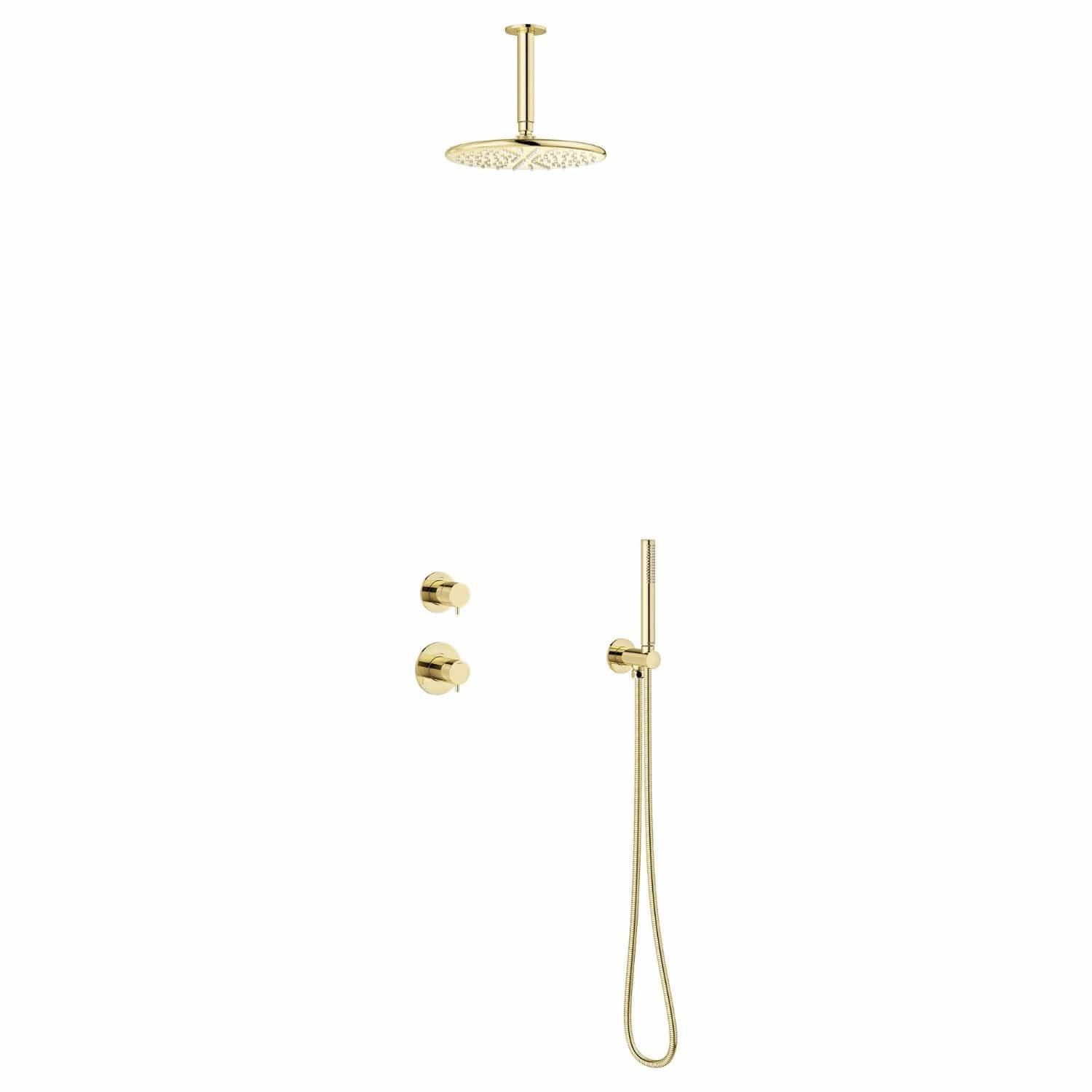 Damixa Silhouet DS 2 for Takdusj Innbygging Messing Damixa Blandebatteri innbygging KO-5704877