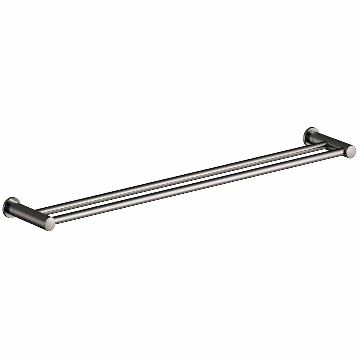 Damixa Silhouet Håndklestang Dobbel Børstet grafitt / 800mm Damixa Håndklestang KO-4831555