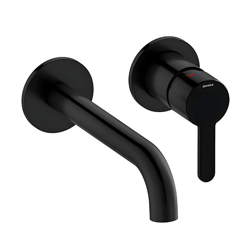 Damixa Silhouet Servantbatteri Innbygging med Rosett Svart matt / 18cm Damixa Blandebatteri innbygging KO-7462661