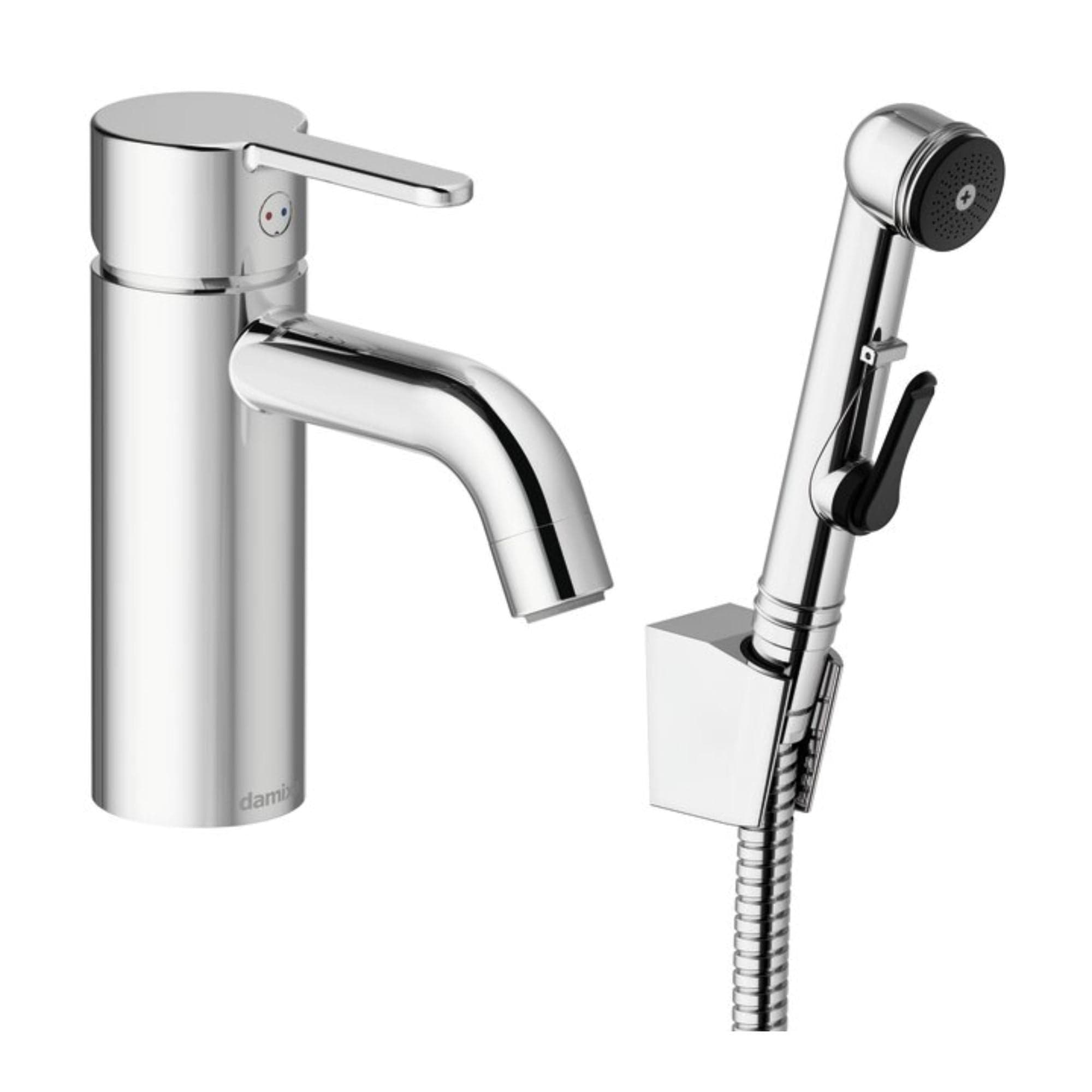 Damixa Silhouet Servantbatteri med sidedusj Krom Damixa Servantbatteri KO-7403000