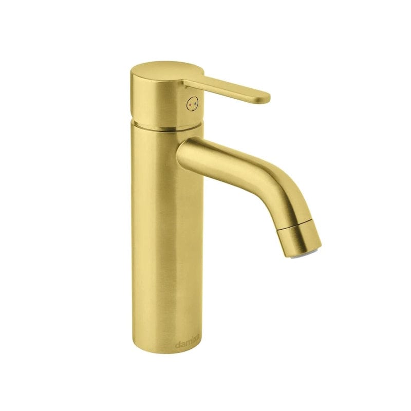 Damixa Silhouet Servantbatteri Stor Børstet messing Damixa Servantbatteri KO-7493079