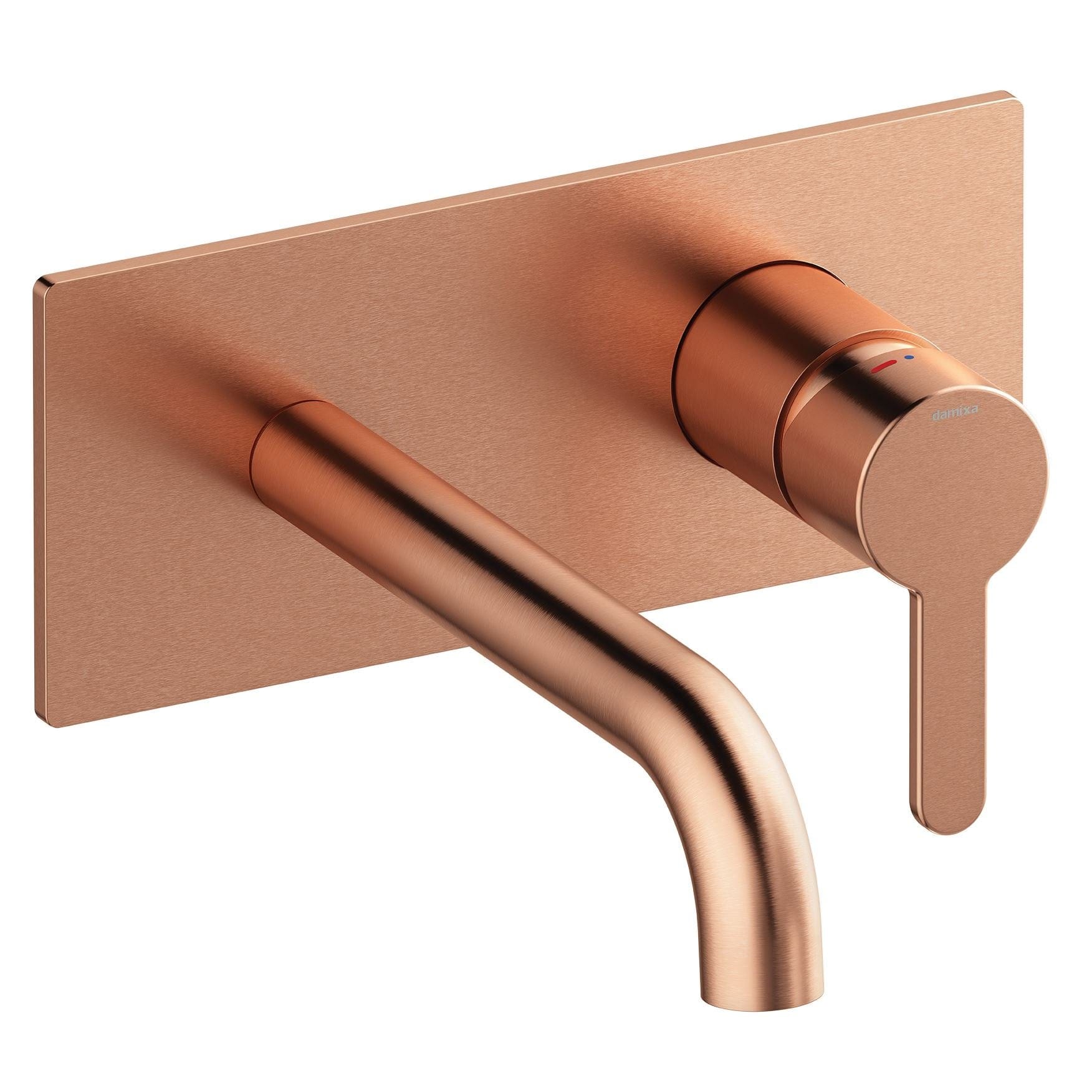 Damixa Silhouet Sevantbatteri Innbygging Børstet kobber Damixa Blandebatteri innbygging KO-7462587
