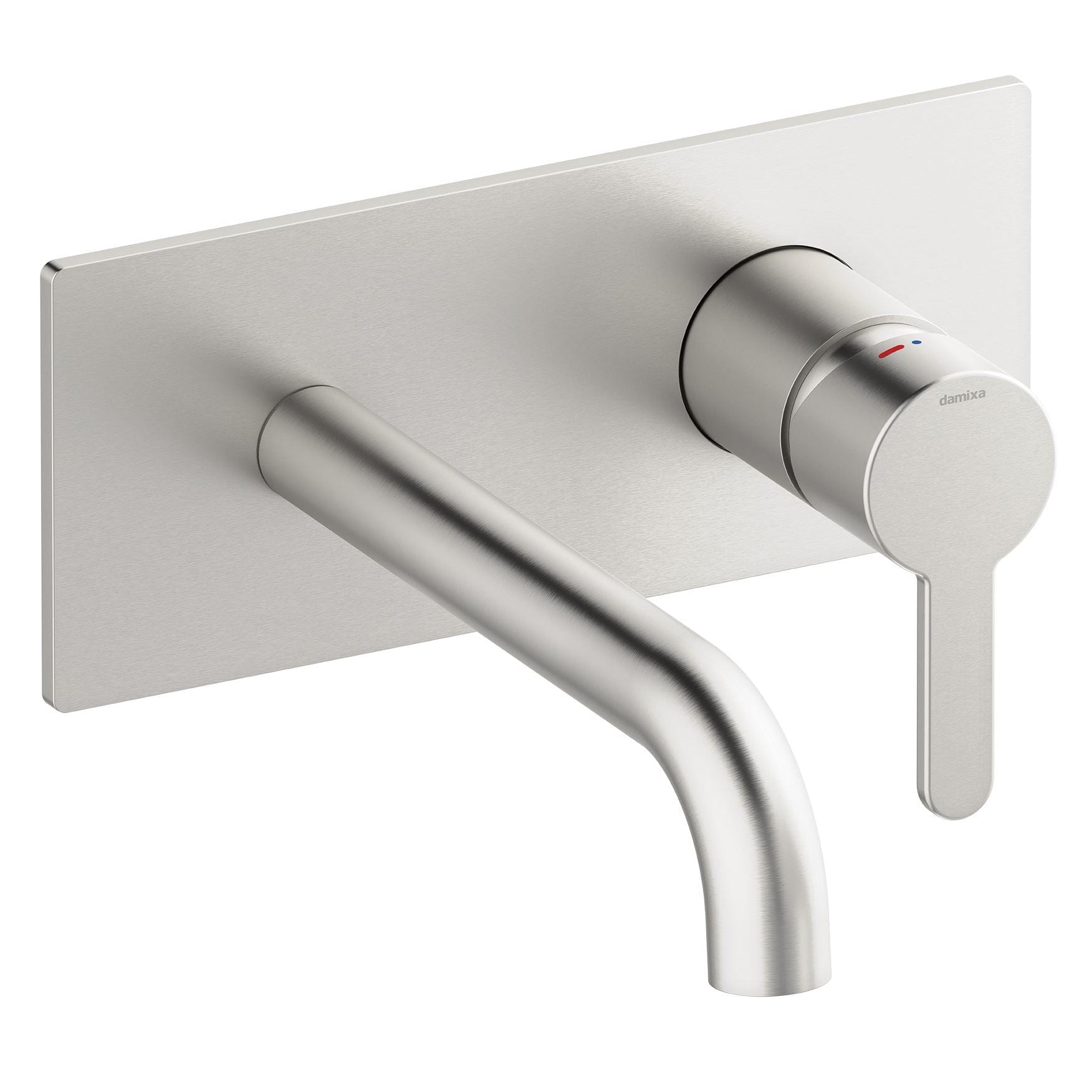 Damixa Silhouet Sevantbatteri Innbygging Børstet stål Damixa Blandebatteri innbygging KO-7462546