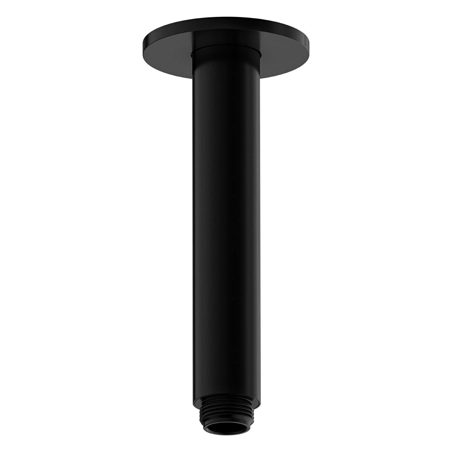 Damixa Silhouet Takmontert Dusjarm for innbygging Svart matt / 150mm Damixa Blandebatteri innbygging KO-7661861