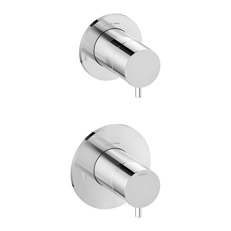 Damixa Termostat 2-veis avleder Krom Damixa Blandebatteri innbygging KO-7671200