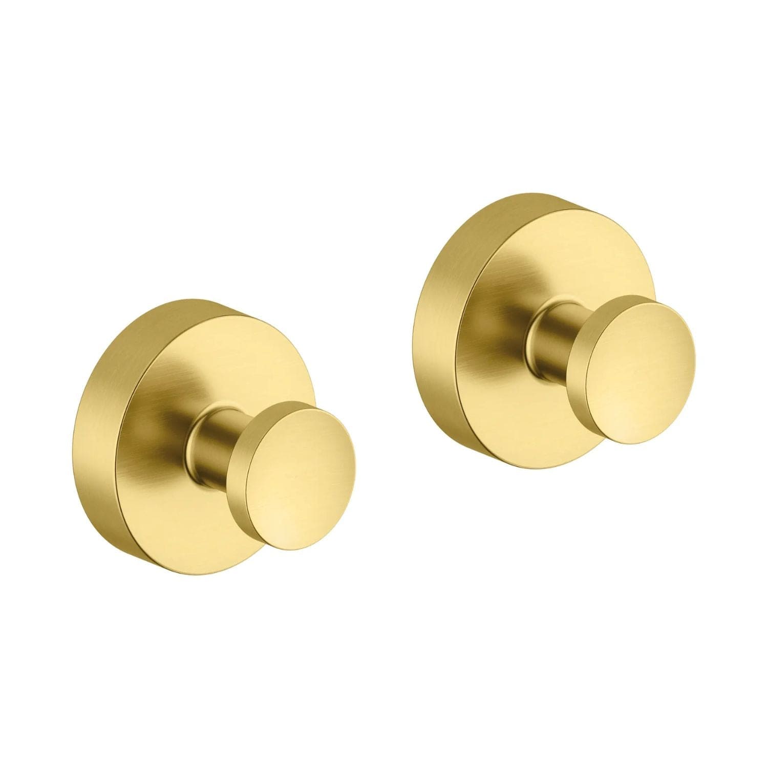 Damixa Zen Håndklekroker med Rosett Børstet messing Damixa Knagger KO-4873079