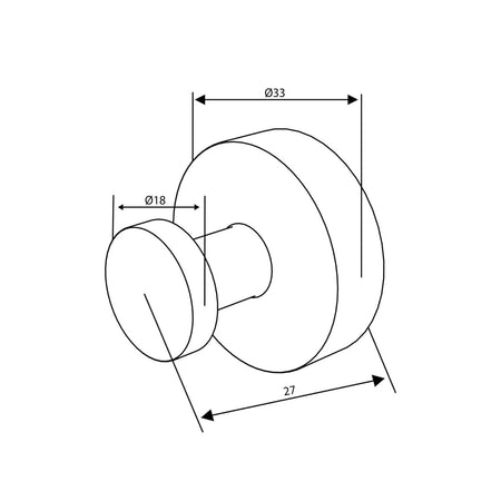Damixa Zen Håndklekroker med Rosett