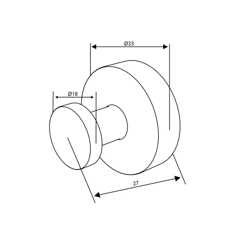 Damixa Zen Håndklekroker med Rosett