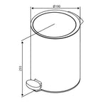Damixa Zen Pedalbøtte