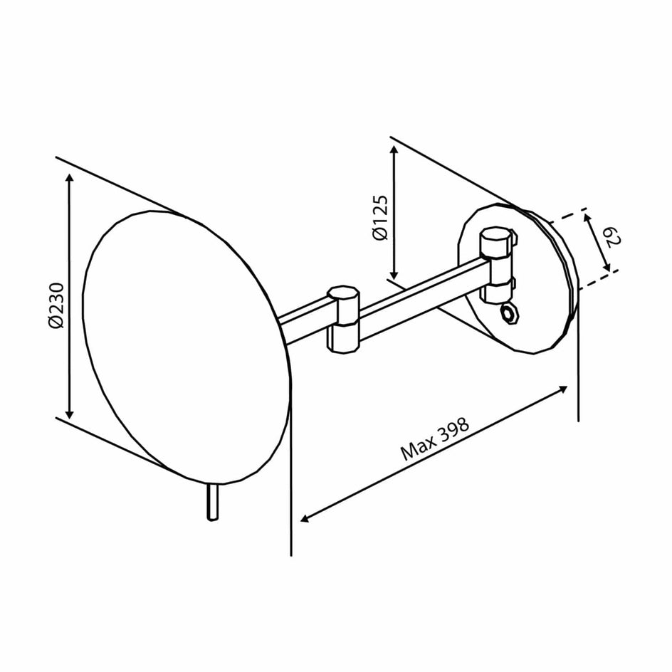 Damixa Zen Sminkespeil Damixa Sminkespeil