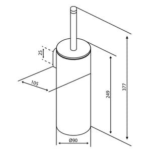 Damixa Zen Toalettbørste