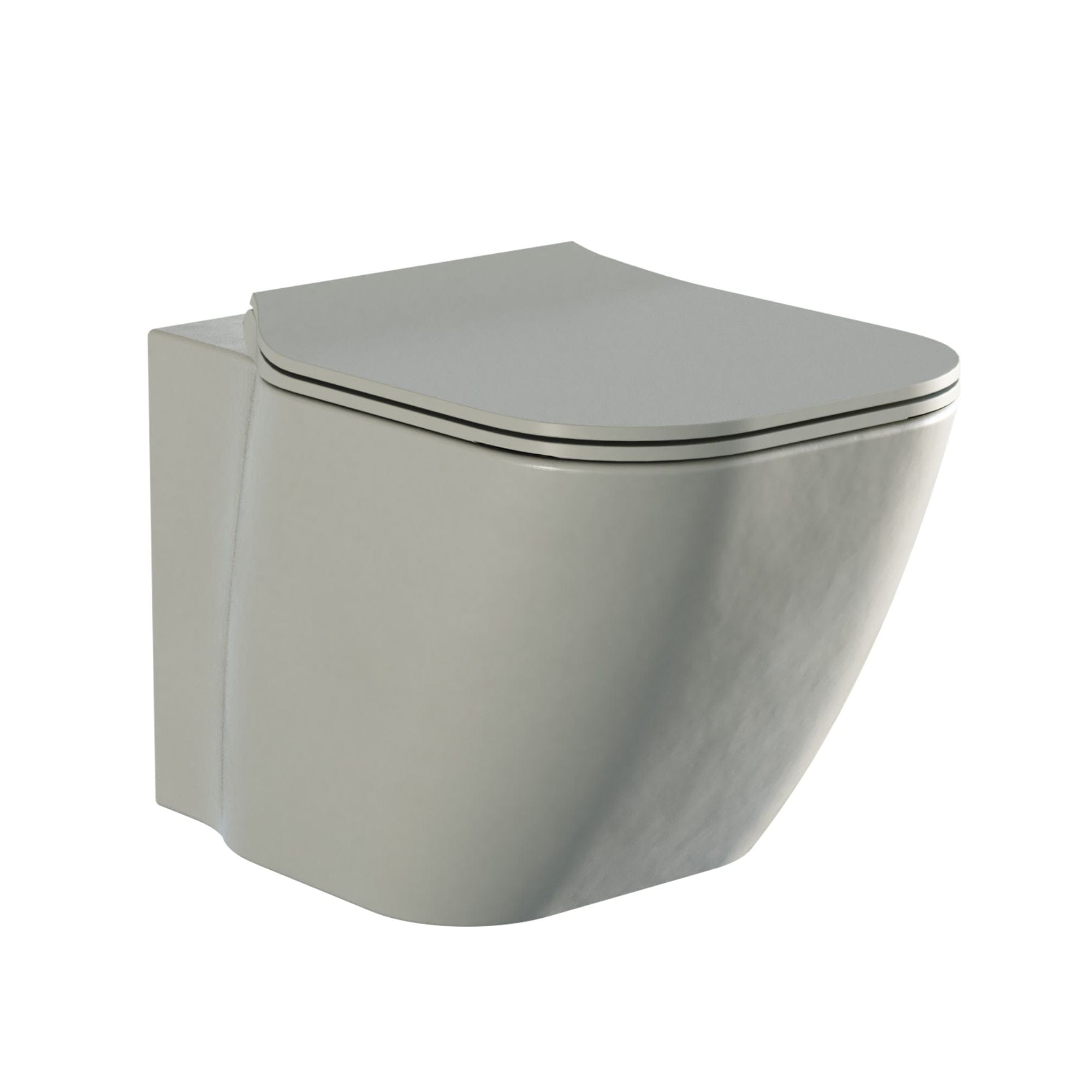 Dansani Calidris Bellsani Vegghengt Toalett Mineral grey Dansani Vegghengt toalett DA-190305022