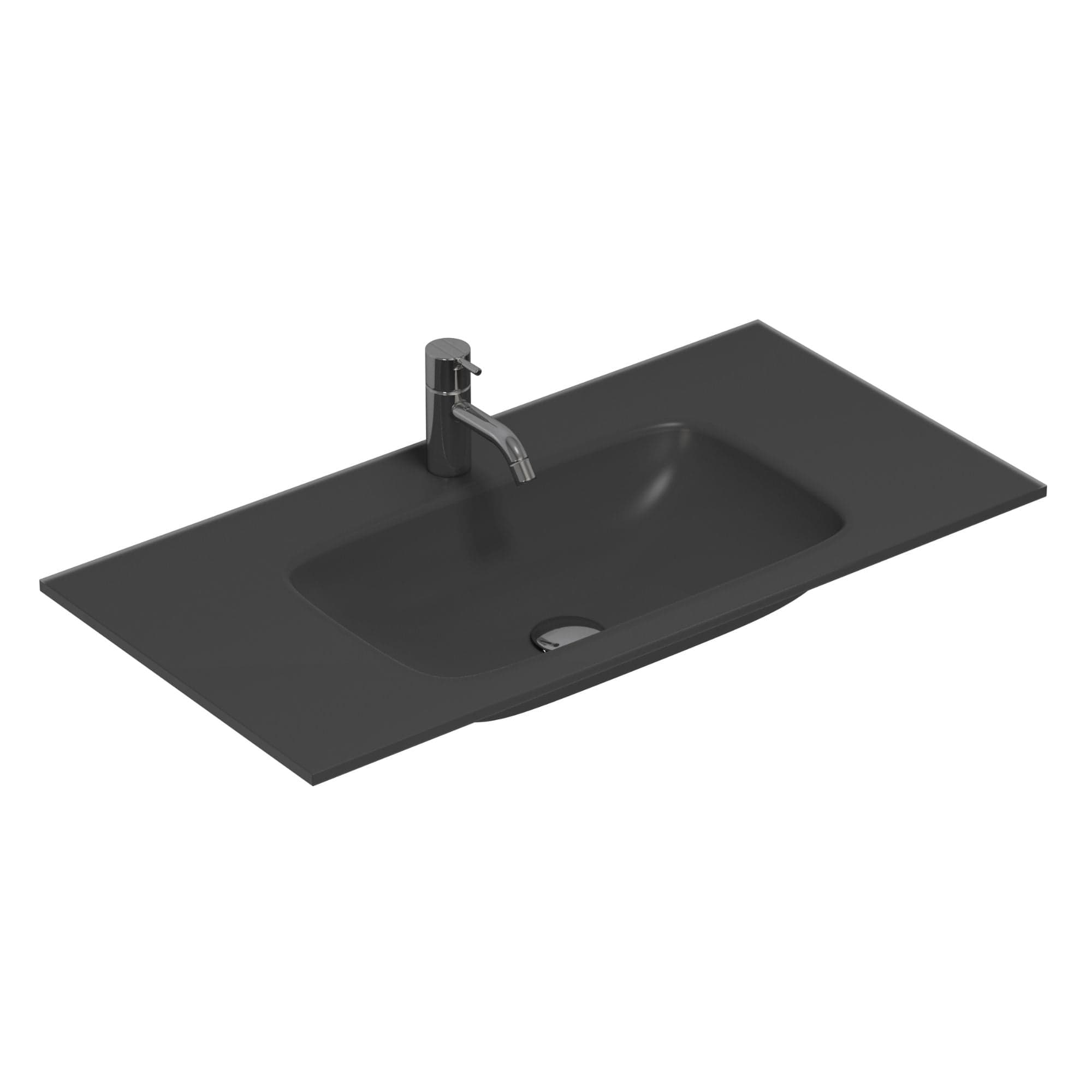 Dansani Calidris Form Servant B61-121xH1xD40cm Mørk grå matt / 81cm Dansani Møbelservant DA-630728107