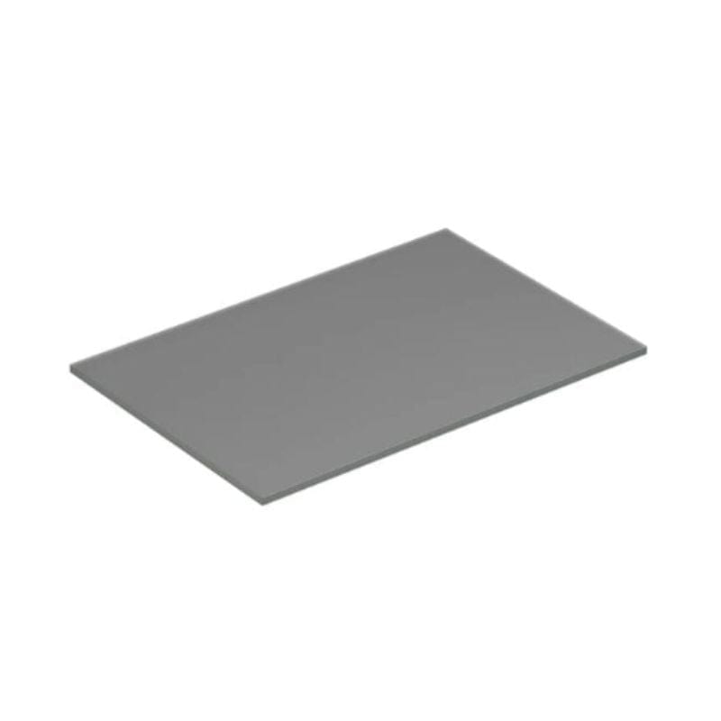 Dansani Calidris Form Topplate B40-232xH1xD40cm Lys grå matt / 60cm Dansani Benkeplate bad DA-630706002