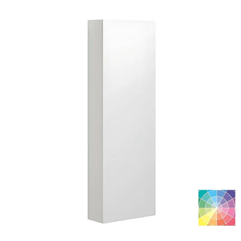 Dansani Calidris Glatt Høyskap 1 dør D16cm NCS eik / 120cm / Høyre hengslet Dansani Høyskap bad DA-C63-1166