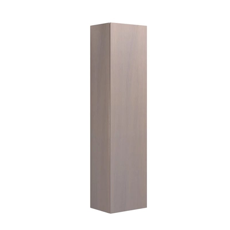 Dansani Calidris Glatt Høyskap 1 dør D30cm Grå eik / Høyre hengslet Dansani Høyskap bad DA-C66-1176