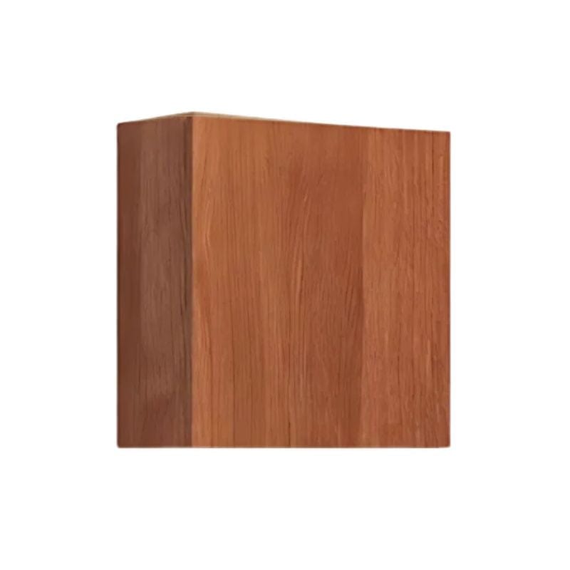 Dansani Calidris Glatt Overskap 1 dør Rødbrun eik / 40cm / Høyre hengslet Dansani Sideskap bad DA-C32-1177