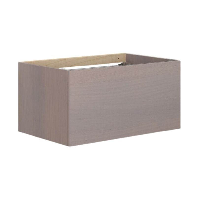 Dansani Calidris Glatt Servantskap 1 skuff D50cm Grå eik / 80cm Dansani Servantskap DA-C17-1076