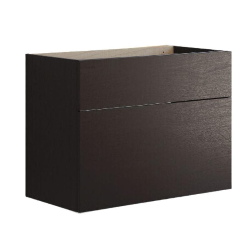 Dansani Calidris Glatt Servantskap 2 skuff D40cm - ekstra  høy underskuff Røkt eik / 80cm Dansani Servantskap DA-C12-1073