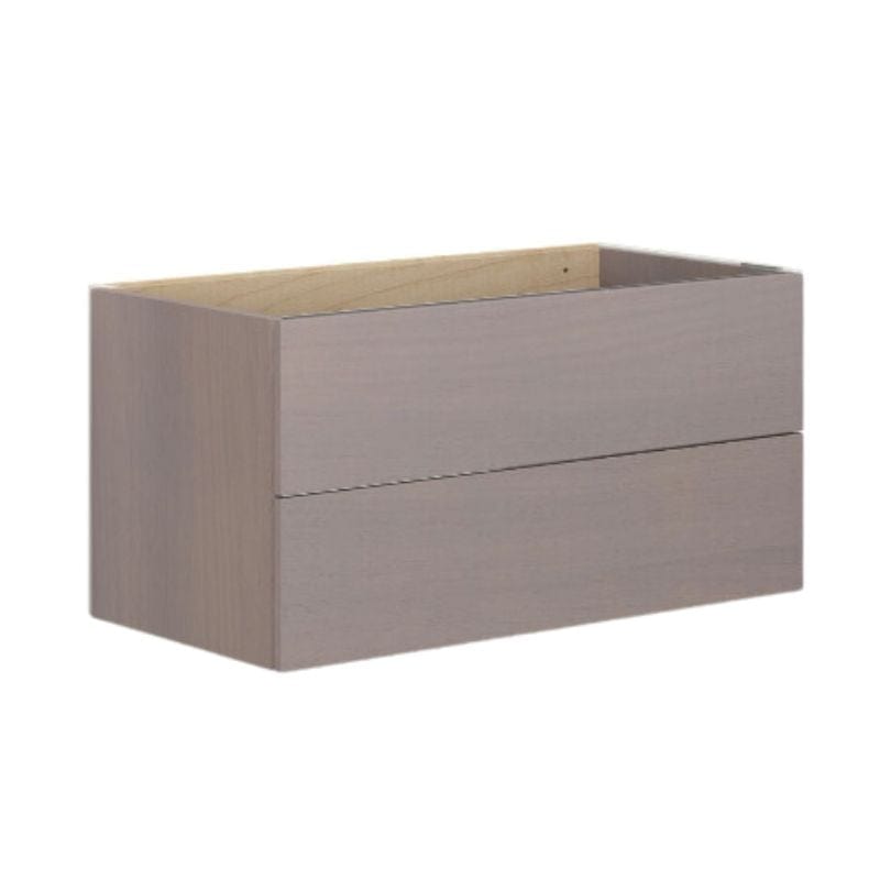 Dansani Calidris Glatt Servantskap 2 skuff D40cm Grå eik / 80cm Dansani Servantskap DA-C07-1076