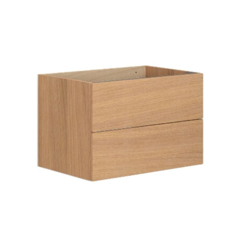 Dansani Calidris Glatt Servantskap 2 skuff D40cm Lys eik / 60cm Dansani Servantskap DA-C06-1078