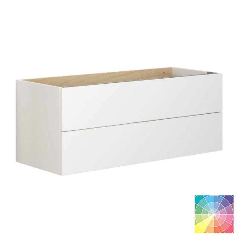 Dansani Calidris Glatt Servantskap 2 skuff D40cm NCS eik / 100cm Dansani Servantskap DA-C08-1066