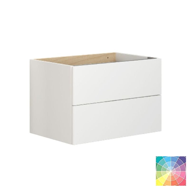 Dansani Calidris Glatt Servantskap 2 skuff D40cm NCS eik / 60cm Dansani Servantskap DA-C06-1066