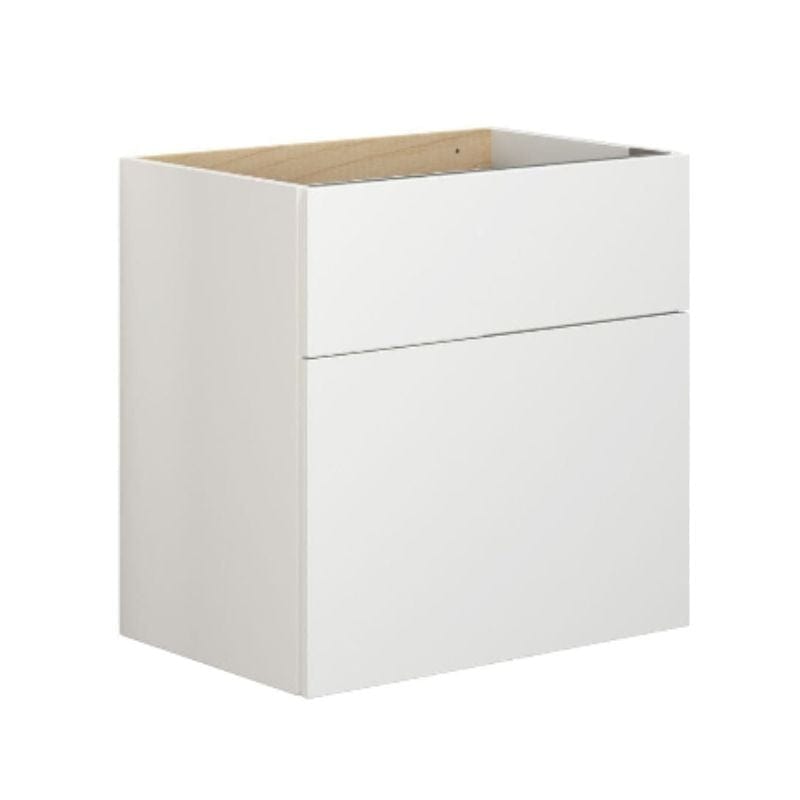 Dansani Calidris Glatt Servantskap D40cm 2 skuff ekstra høy underskuff Hvit matt / 60cm Dansani Servantskap DA-C11-1010