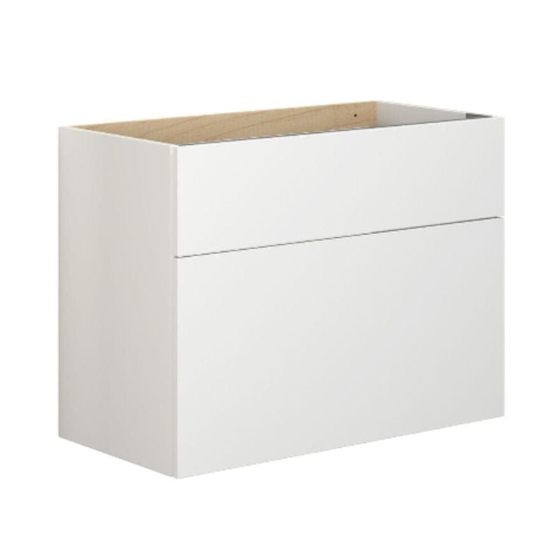 Dansani Calidris Glatt Servantskap D40cm 2 skuff ekstra høy underskuff Hvit matt / 80cm Dansani Servantskap DA-C12-1010