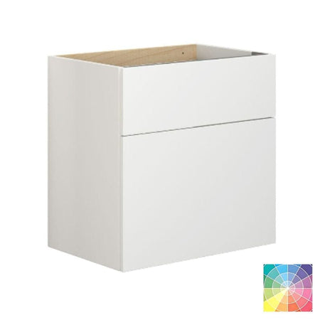 Dansani Calidris Glatt Servantskap D40cm 2 skuff ekstra høy underskuff