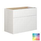 Dansani Calidris Glatt Servantskap D40cm 2 skuff ekstra høy underskuff