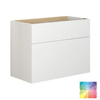 Dansani Calidris Glatt Servantskap D40cm 2 skuff ekstra høy underskuff