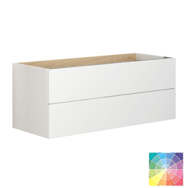 Dansani Calidris Glatt Servantskap D40cm 2 skuff NCS farge / 100cm Dansani Servantskap DA-C08-1099