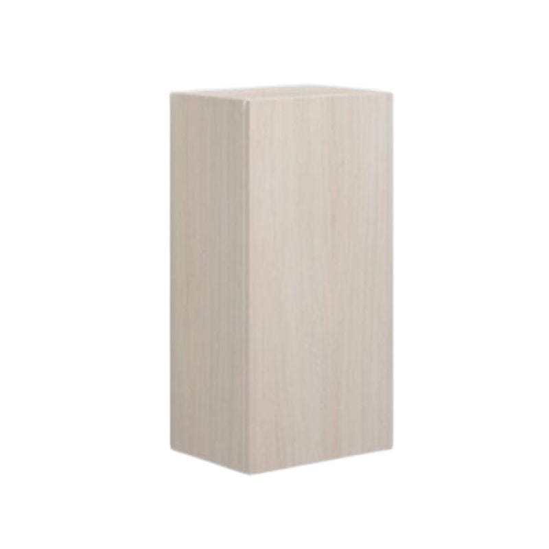 Dansani Calidris Glatt Skap 1 dør D30cm Hvit eik / Høyre / 80cm Dansani Sideskap bad DA-C36-1175