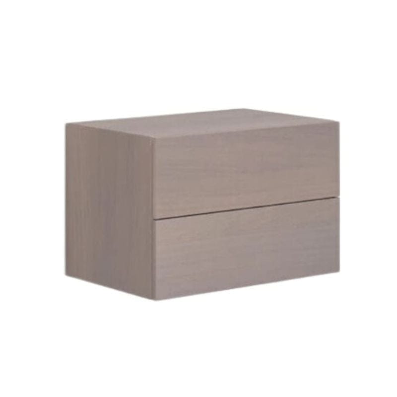 Dansani Calidris Glatt Skap 2 skuff D40cm Grå eik / 60cm Dansani Sideskap bad DA-C44-1076