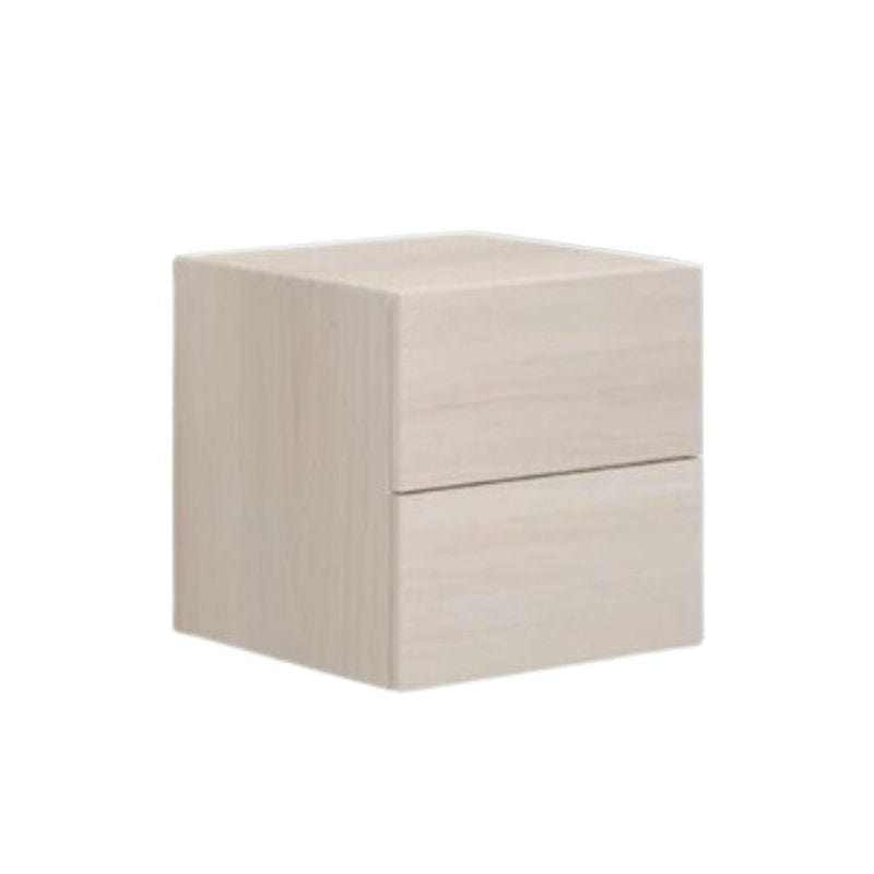 Dansani Calidris Glatt Skap 2 skuff D40cm Hvit eik / 40cm Dansani Sideskap bad DA-C43-1075