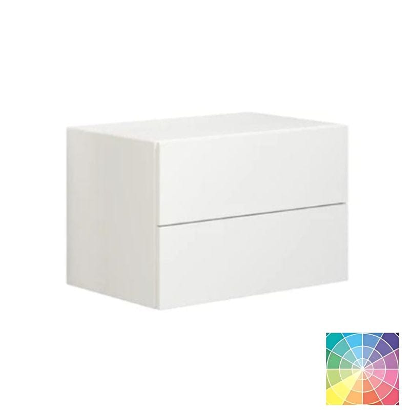 Dansani Calidris Glatt Skap 2 skuff D40cm NCS eik / 60cm Dansani Sideskap bad DA-C44-1066