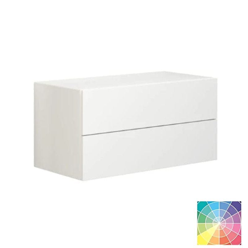 Dansani Calidris Glatt Skap 2 skuff D40cm NCS eik / 80cm Dansani Sideskap bad DA-C45-1066