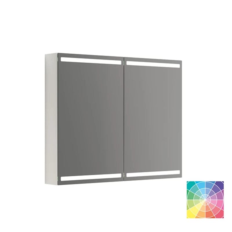 Dansani Calidris Parallel Speilskap 100cm 2 dører / NCS farge Dansani Speilskap DA-S840-199