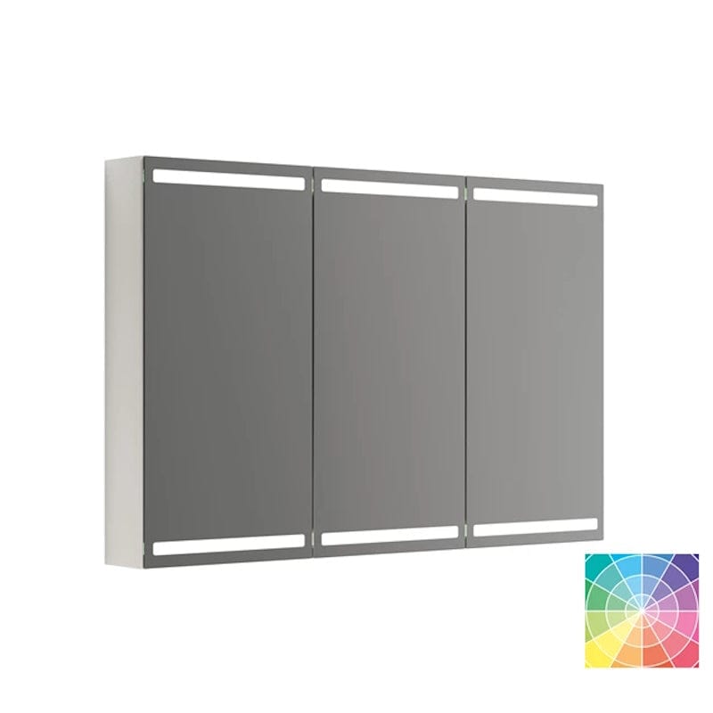 Dansani Calidris Parallel Speilskap 120cm 3 dører / NCS farge Dansani Speilskap DA-S843-199