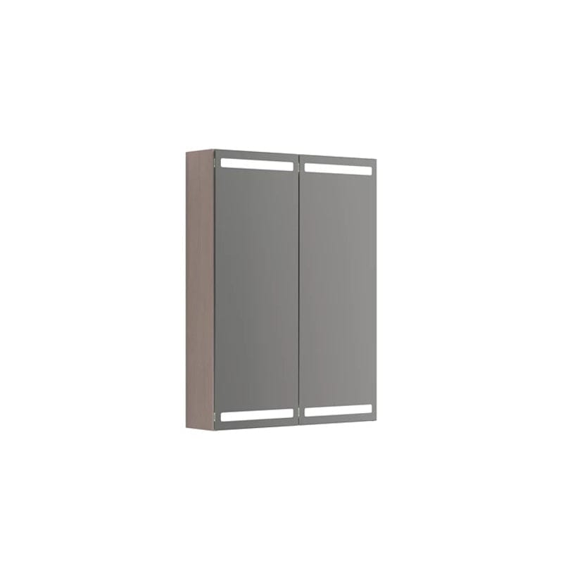 Dansani Calidris Parallel Speilskap 60cm 2 dører / Grå eik Dansani Speilskap DA-S846-176