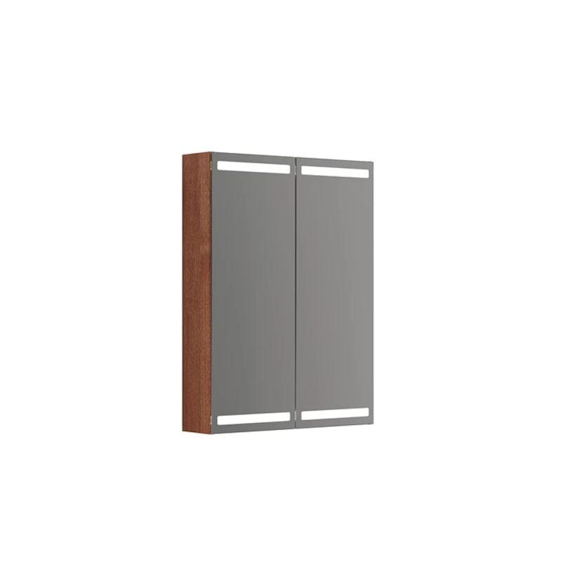 Dansani Calidris Parallel Speilskap 60cm 2 dører / Rødbrun eik Dansani Speilskap DA-S846-177