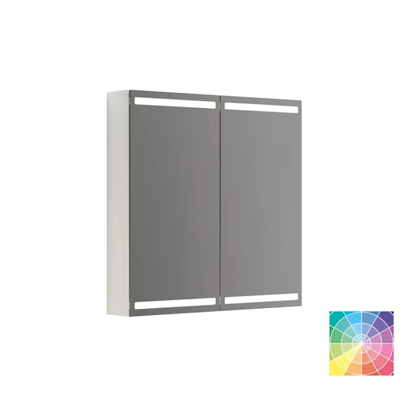 Dansani Calidris Parallel Speilskap 80cm 2 dører / NCS farge Dansani Speilskap DA-S848-199