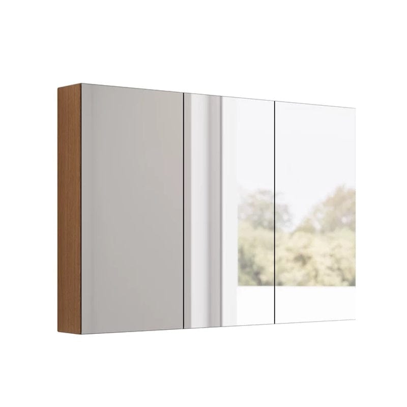 Dansani Calidris Primo Speilskap Gyllen eik / 120cm 3 dører Dansani Speilskap DA-S853-174