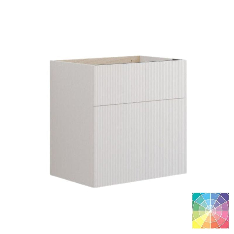 Dansani Calidris Rillet Servantskap D40cm 2 skuff ekstra høy underskuff