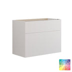 Dansani Calidris Rillet Servantskap D40cm 2 skuff ekstra høy underskuff