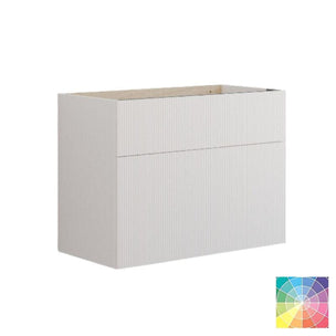 Dansani Calidris Rillet Servantskap D40cm 2 skuff ekstra høy underskuff