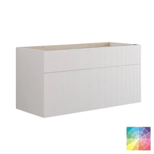 Dansani Calidris Rillet Servantskap D50cm 2 skuff ekstra høy underskuff