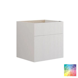 Dansani Calidris Rillet Servantskap D50cm 2 skuff ekstra høy underskuff