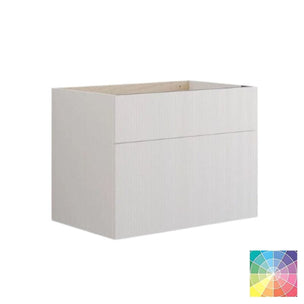 Dansani Calidris Rillet Servantskap D50cm 2 skuff ekstra høy underskuff